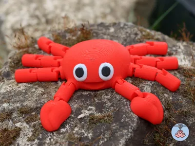 Flexi Crab | Articulated Ocean Animal