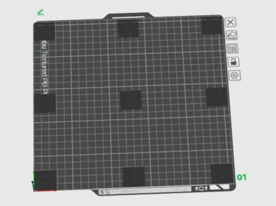 3D printer bed level test
