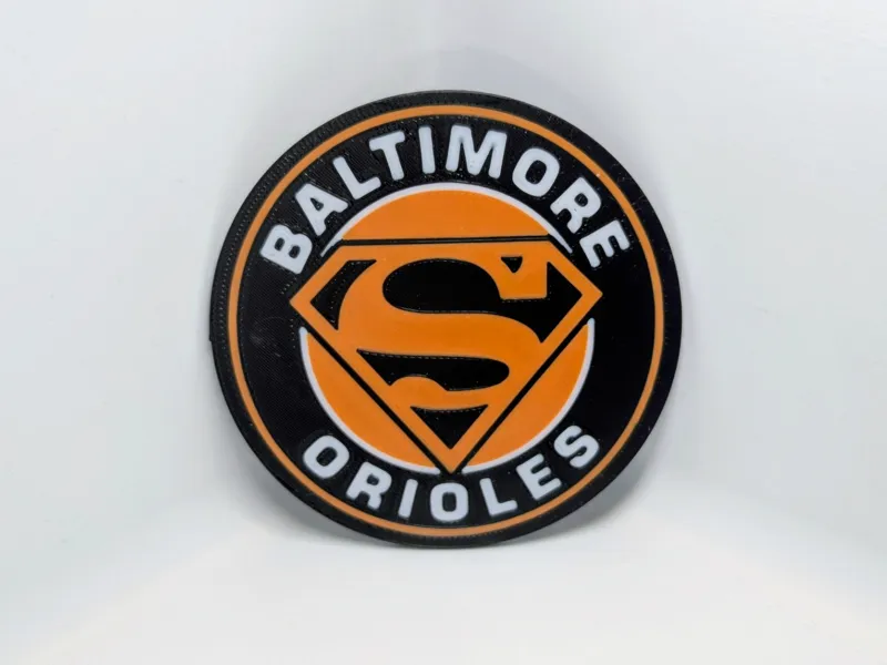 Baltimore Orioles Superman Coaster