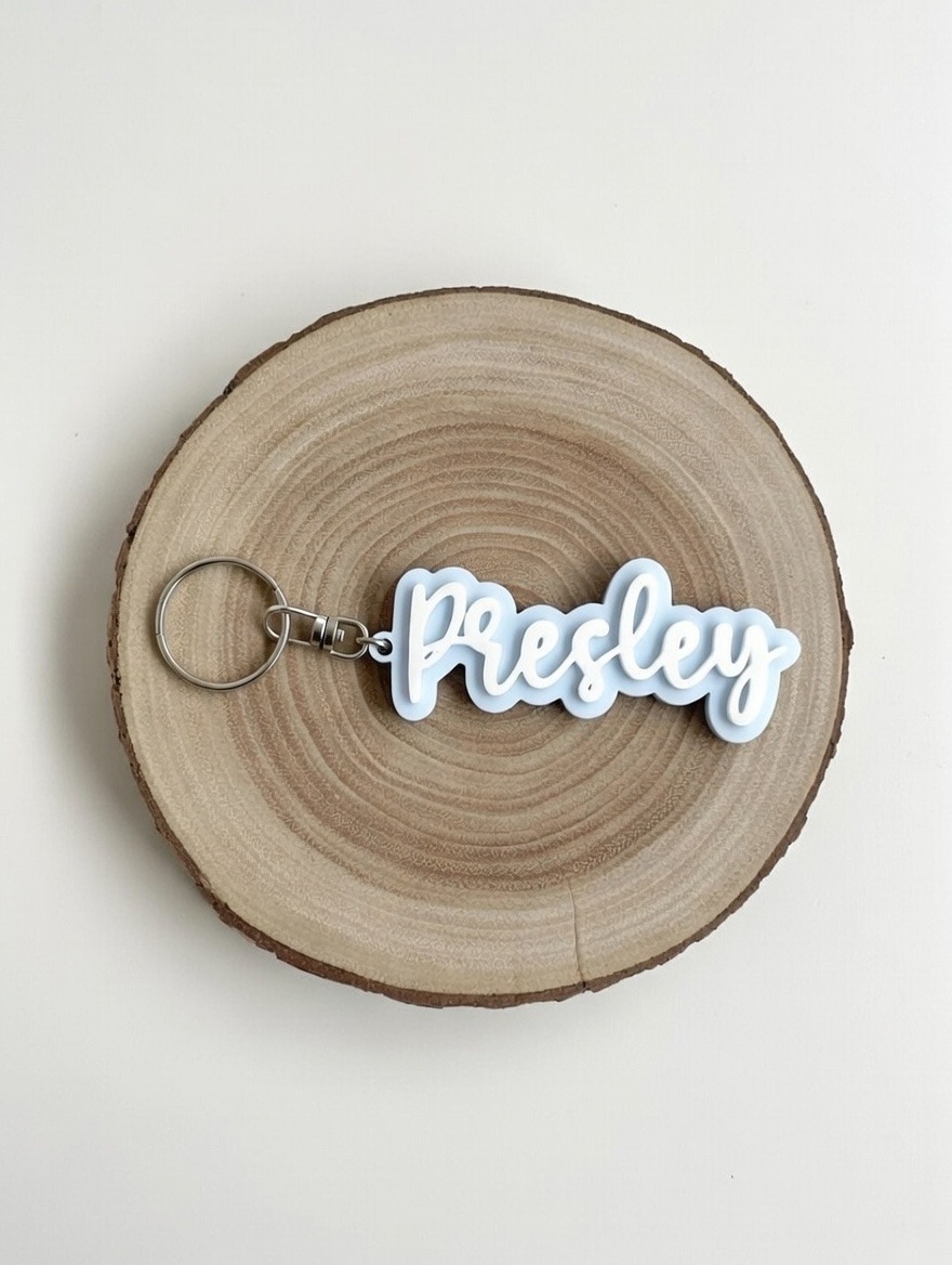 Miniatura 15 do modelo 3D Keychain Names
