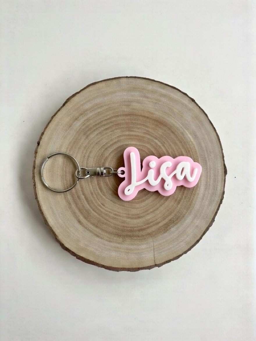 Miniatura 17 do modelo 3D Keychain Names