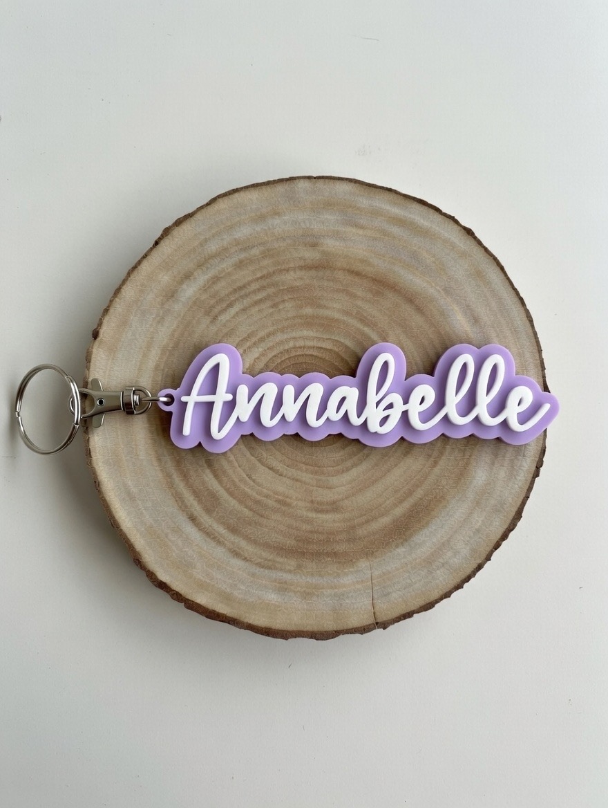 Miniatura 21 do modelo 3D Keychain Names