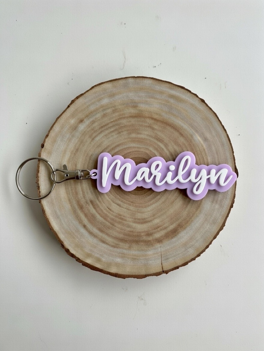 Miniatura 22 do modelo 3D Keychain Names