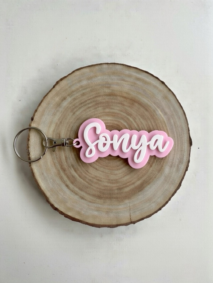 Miniatura 23 do modelo 3D Keychain Names