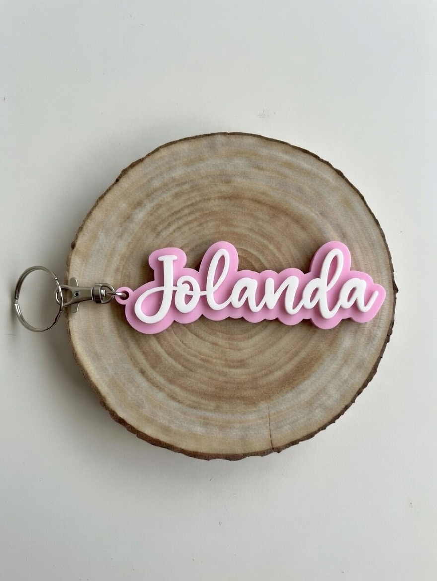 Miniatura 24 do modelo 3D Keychain Names