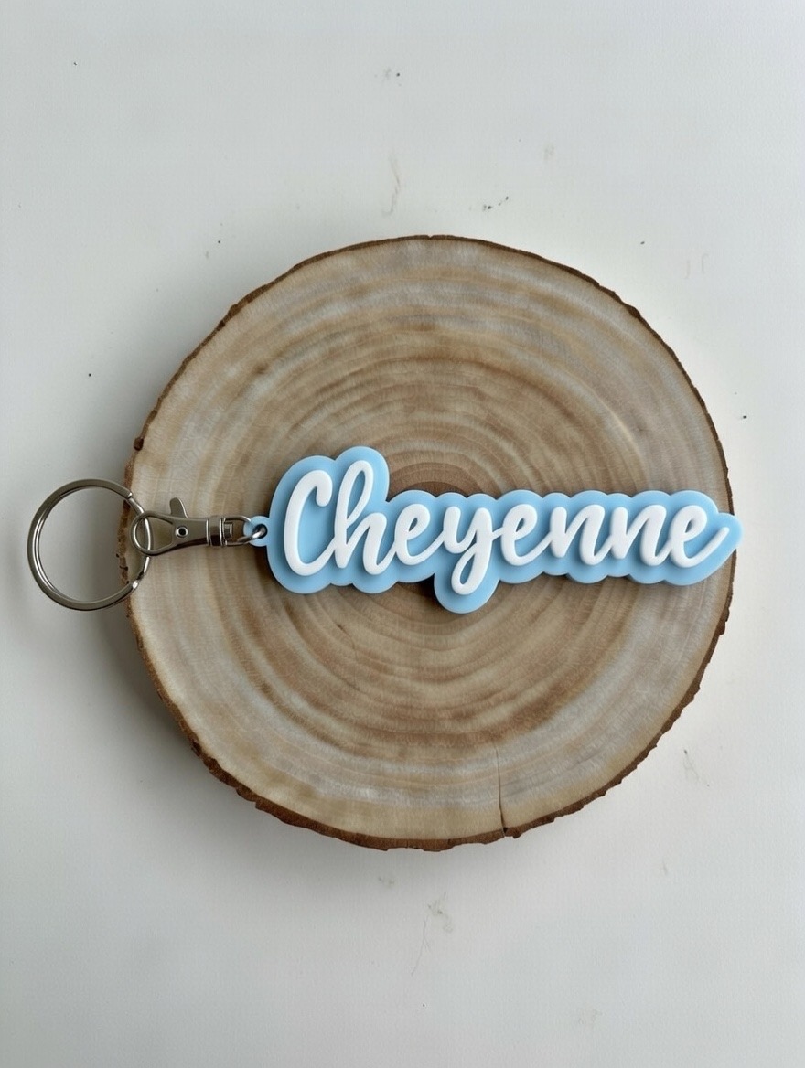 Miniatura 27 do modelo 3D Keychain Names