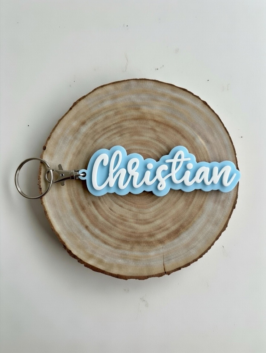 Miniatura 26 do modelo 3D Keychain Names