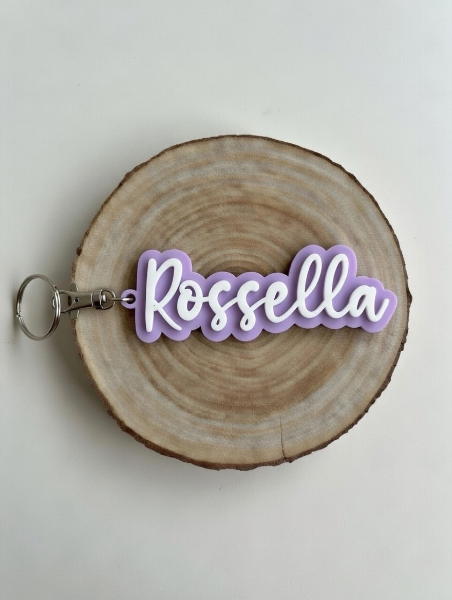 Miniatura 6 do modelo 3D Keychain Names