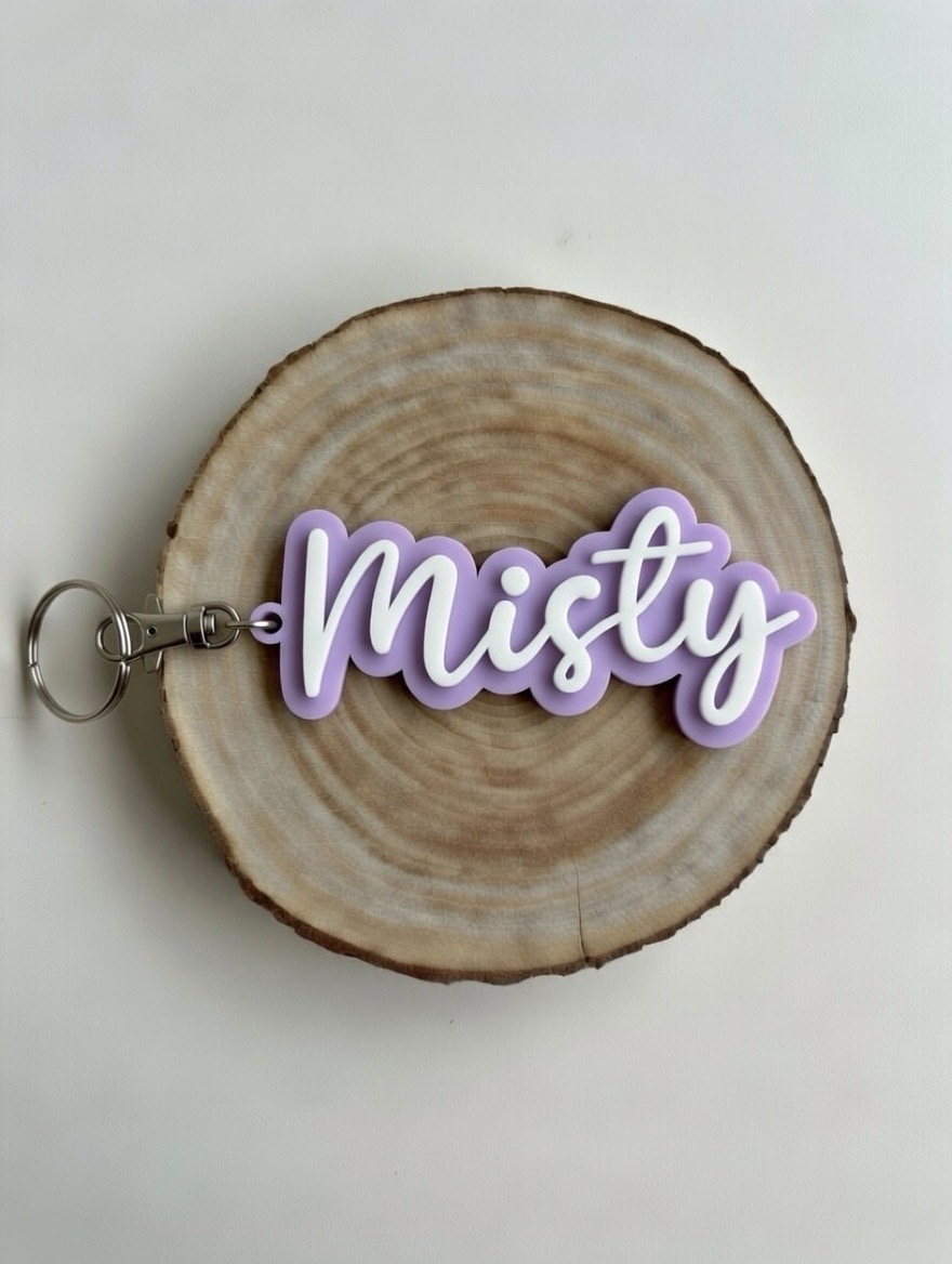 Miniatura 28 do modelo 3D Keychain Names