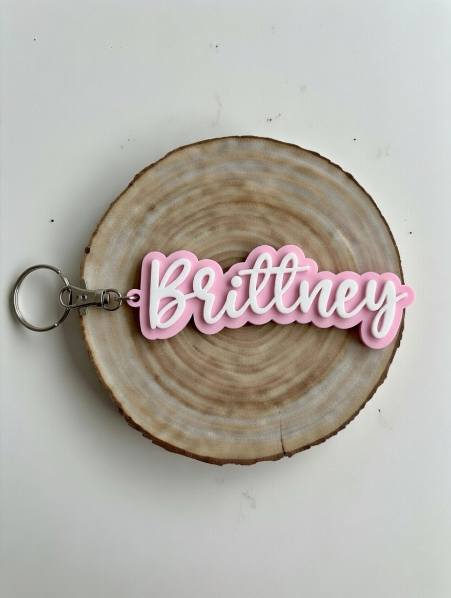 Miniatura 32 do modelo 3D Keychain Names