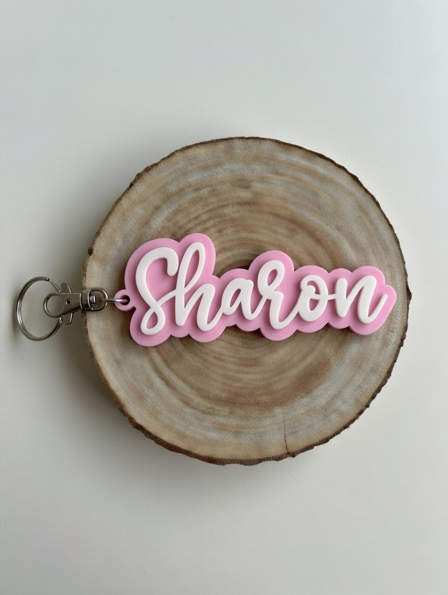 Miniatura 34 do modelo 3D Keychain Names