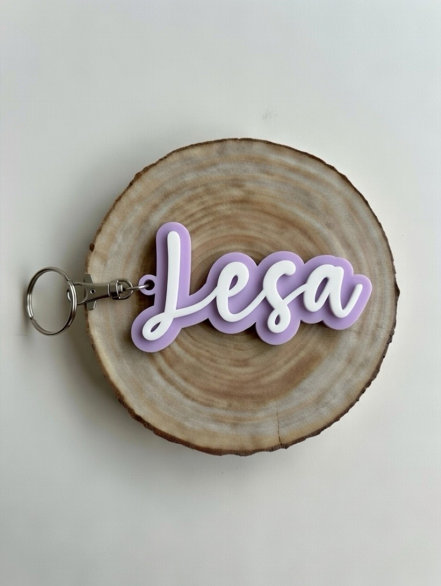 Miniatura 45 do modelo 3D Keychain Names