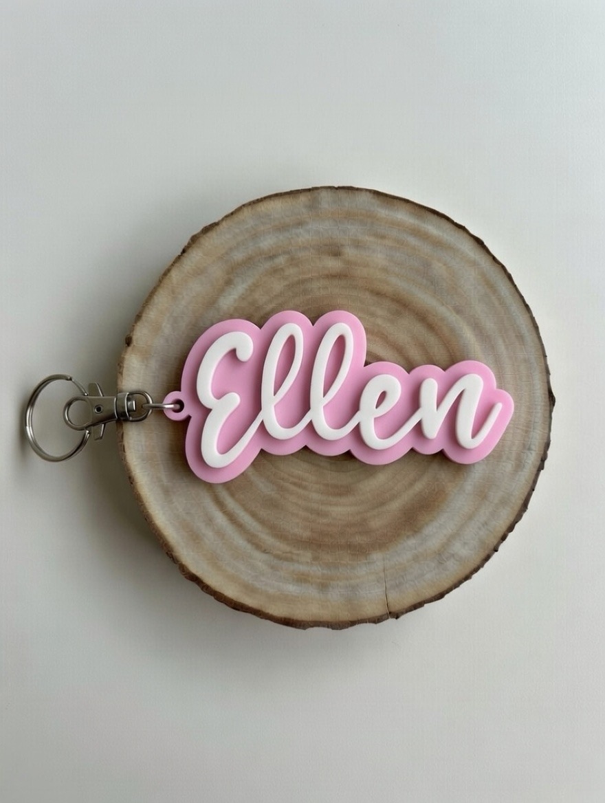 Miniatura 37 do modelo 3D Keychain Names
