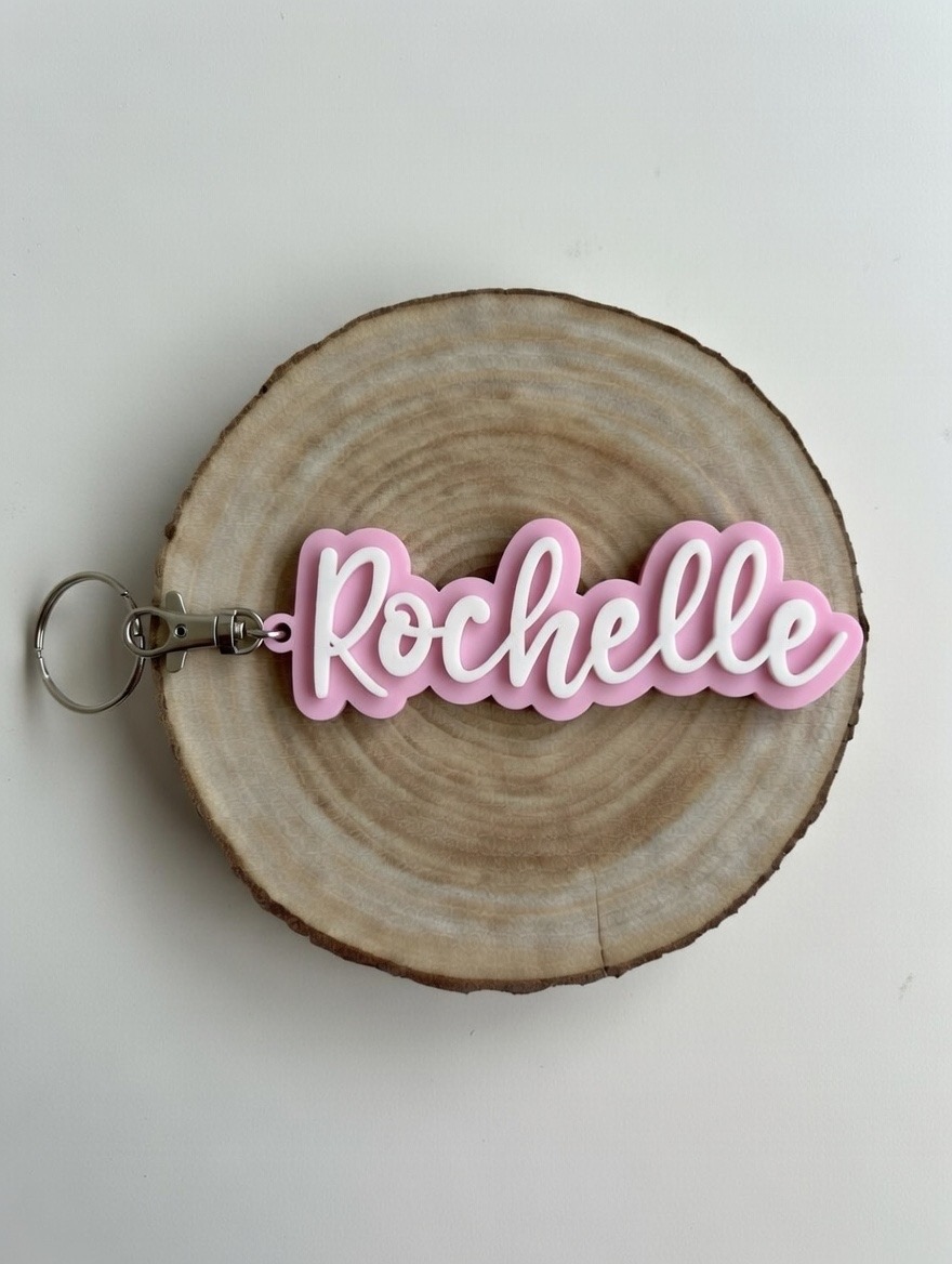 Miniatura 41 do modelo 3D Keychain Names