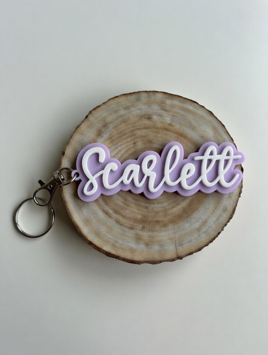Miniatura 46 do modelo 3D Keychain Names