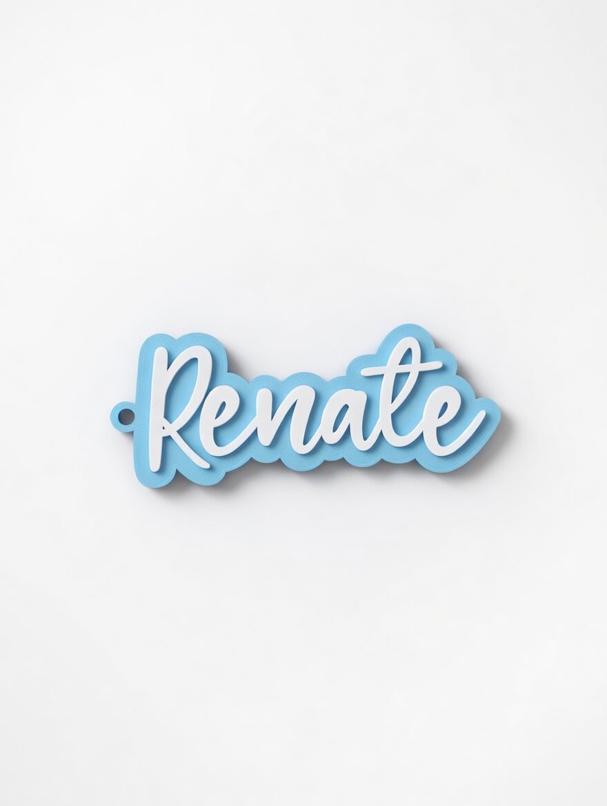 Miniatura 50 do modelo 3D Keychain Names