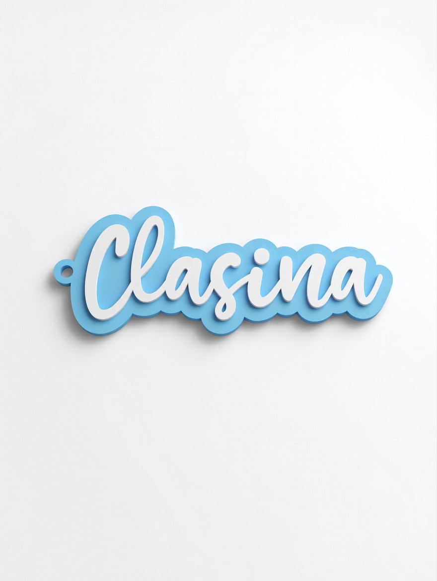Miniatura 52 do modelo 3D Keychain Names