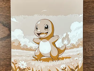 Charmander Pokemon Art