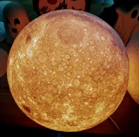 Globe lunaire pour lampe LED 001 — photo 6