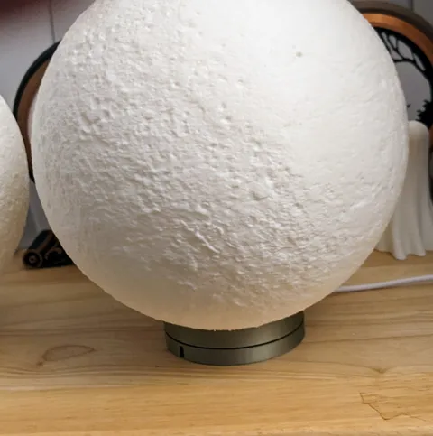 Moon Globe for LED Lamp 001 view 4