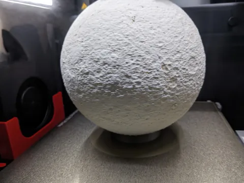 Moon Globe for LED Lamp 001 view 3