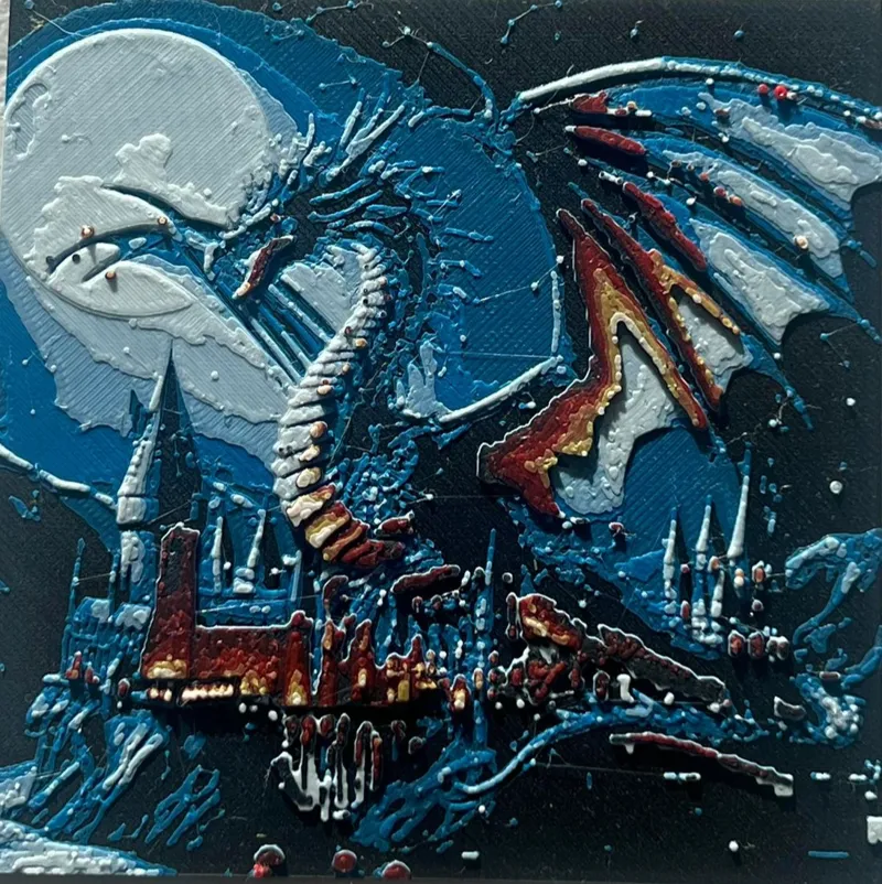 Hogwarts Dragon Hueforge