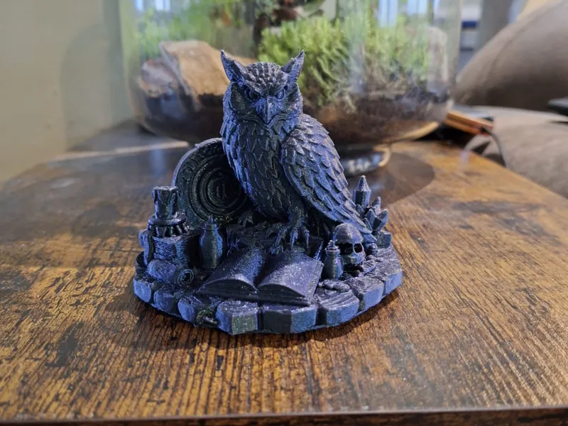 Le Gardien du Grimoire — Hibou Arcanique 