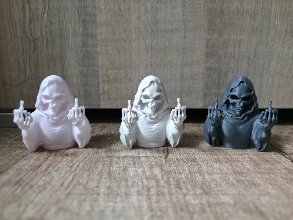 死神竖中指 - 免费 3D 打印模型 - MakerWorld