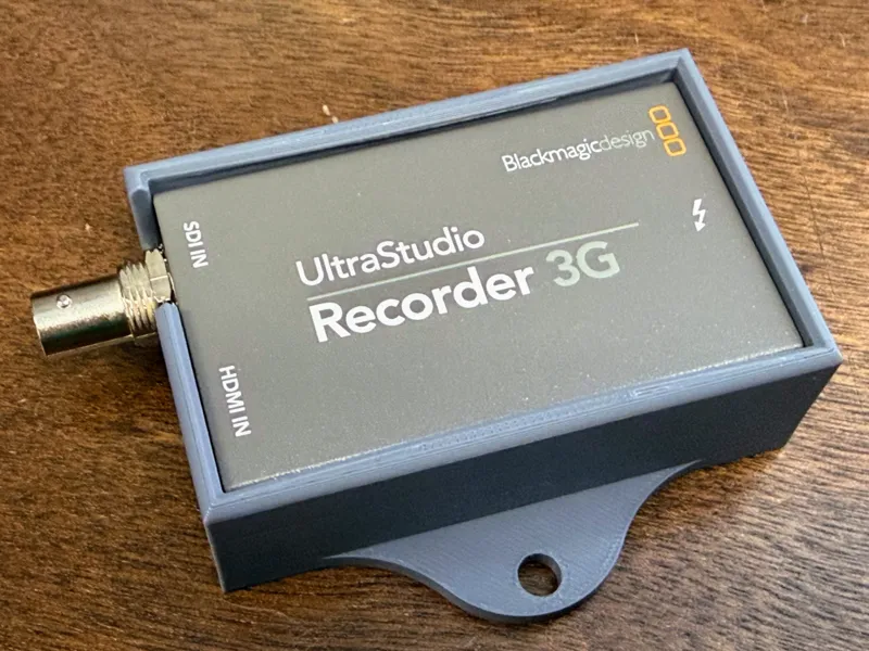 Blackmagic UltraStudio Recorder Mounting Bracket