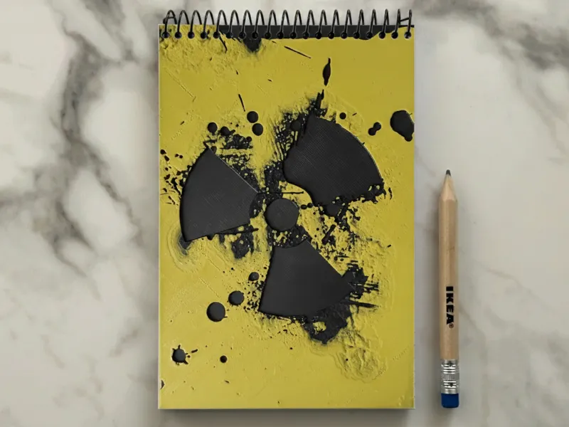 Radioactive - Block Notes Covers