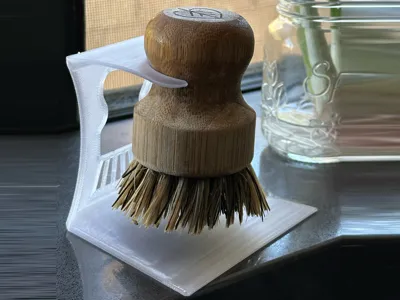Dish brush stand