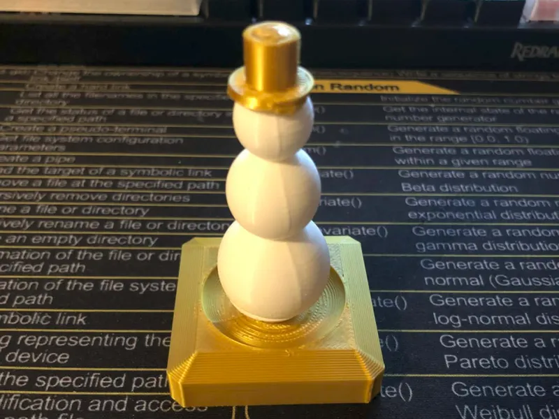 Dancing Snowman