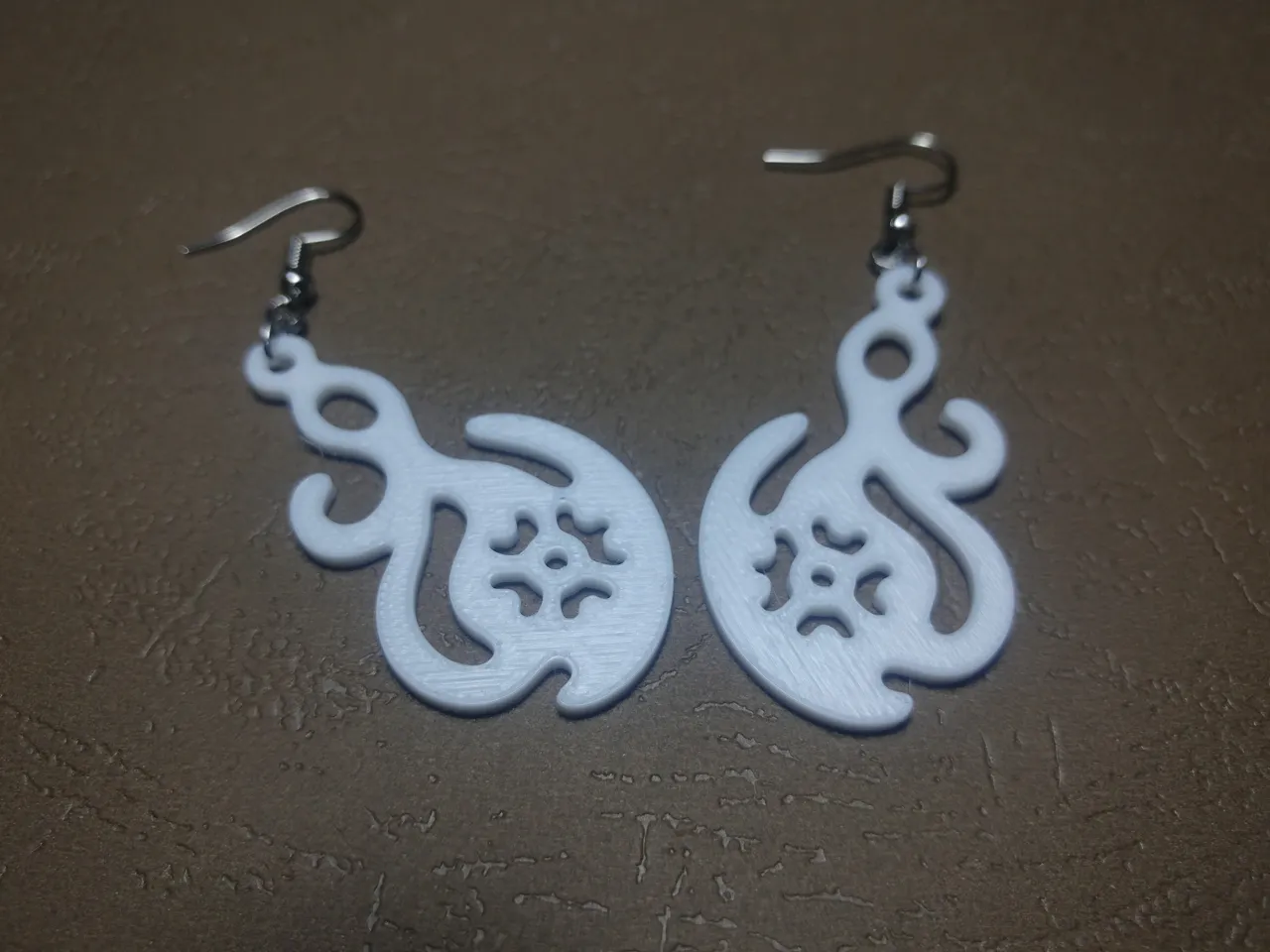 The Cog of Creation Earrings view 2