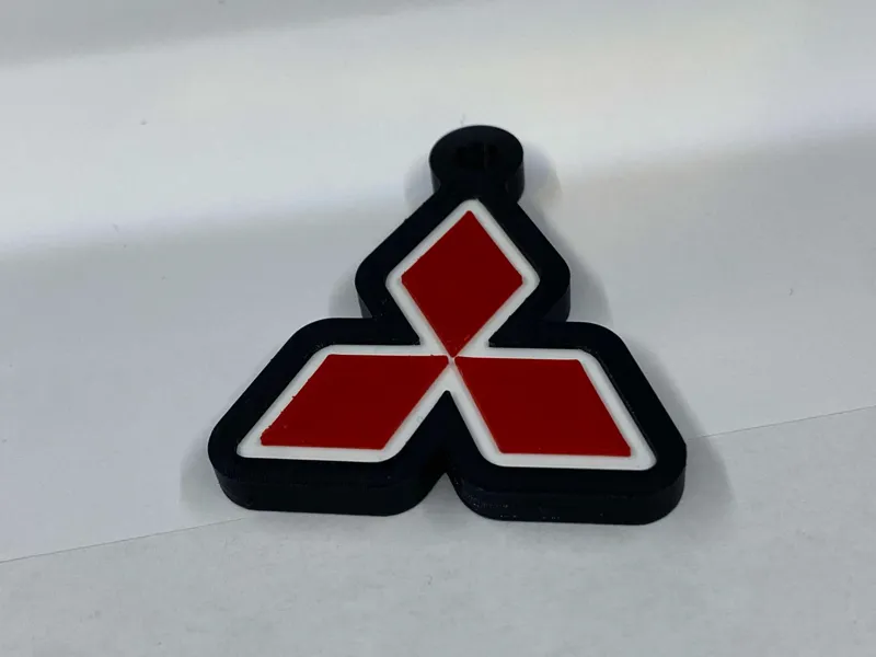 Keychain Mitsubishi Logo Brelok