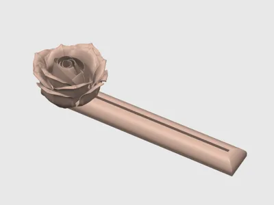 Rose card holder