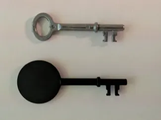 Swedish Interior Door Skeleton Key