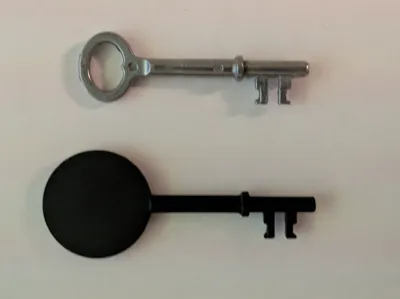 Swedish Interior Door Skeleton Key
