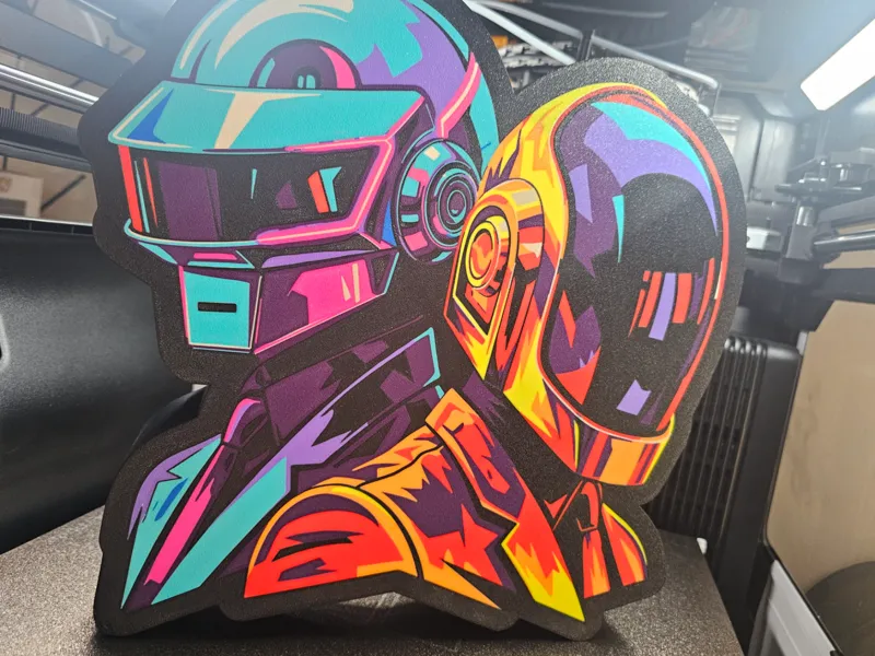 DAFT PUNK LIGHT BOX 