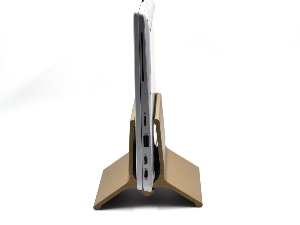 GraviDock - gravitational laptop and tablet stand view 4