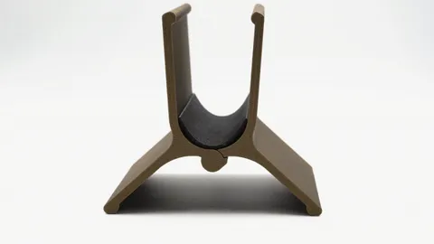 GraviDock - gravitational laptop and tablet stand view 2