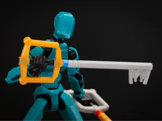 Keyblade - Kingdom Key - NO AMS Dummy 13 Sword