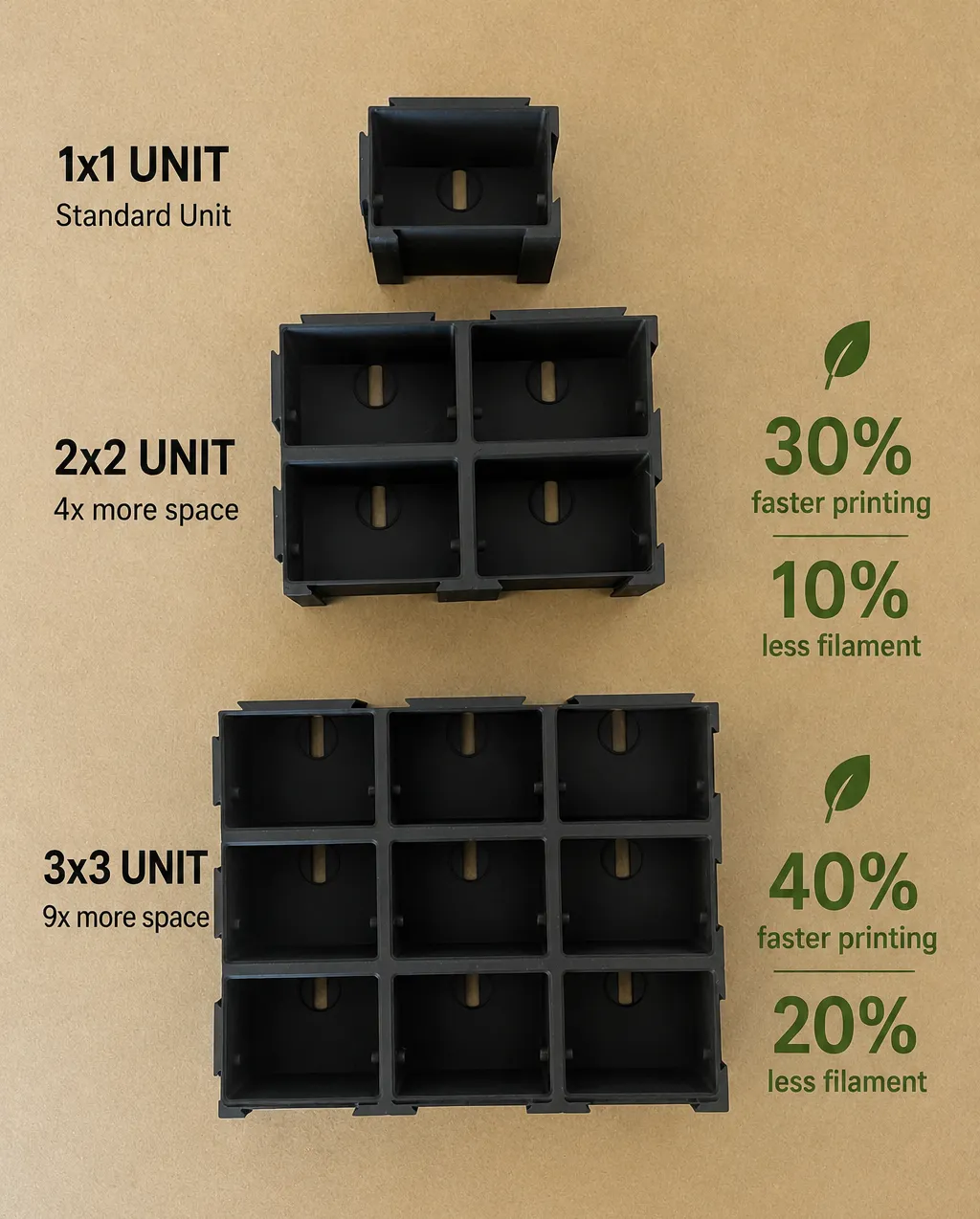 Tilt drawers for Skådis - Modular view 3