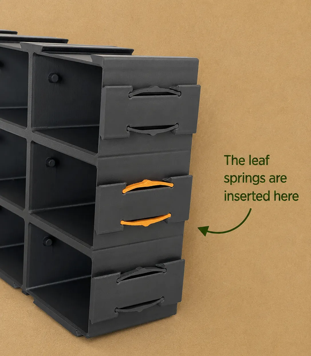 Tilt drawers for Skådis - Modular view 4