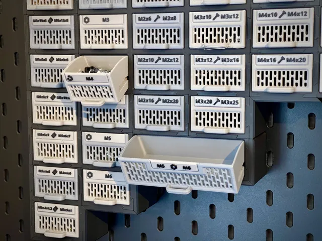 Tilt drawers for Skådis - Modular