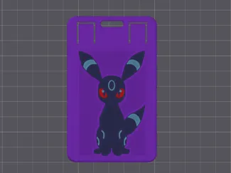Pokemon Umbreon Badge Holder (Remix) (AMS)