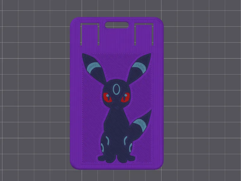 Pokemon Umbreon Badge Holder (Remix) (AMS)