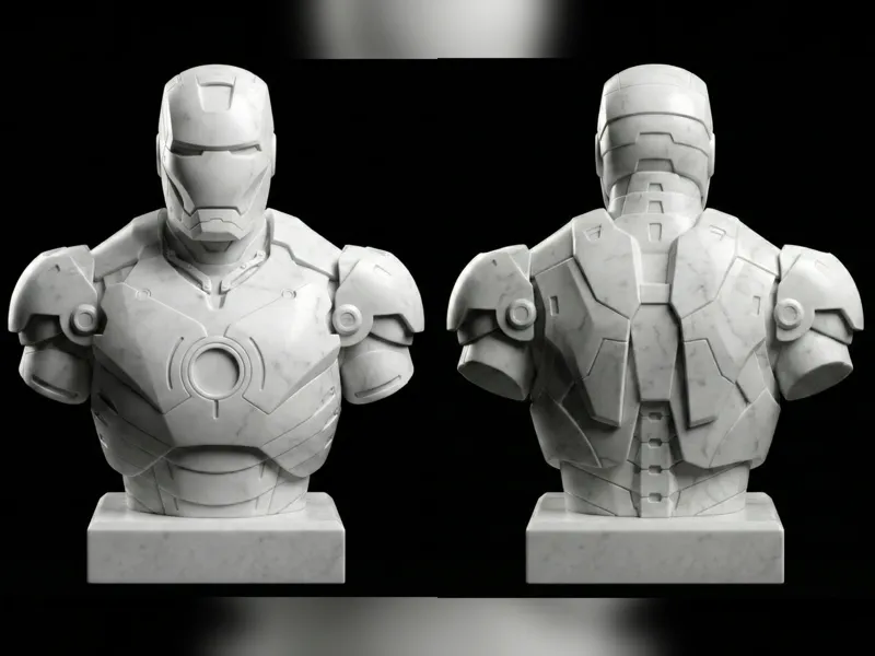 IRON MAN BUST - MARK III