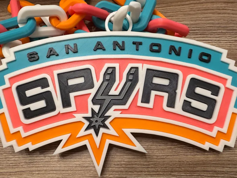 San Antonio Spurs Oversized Medallion Only