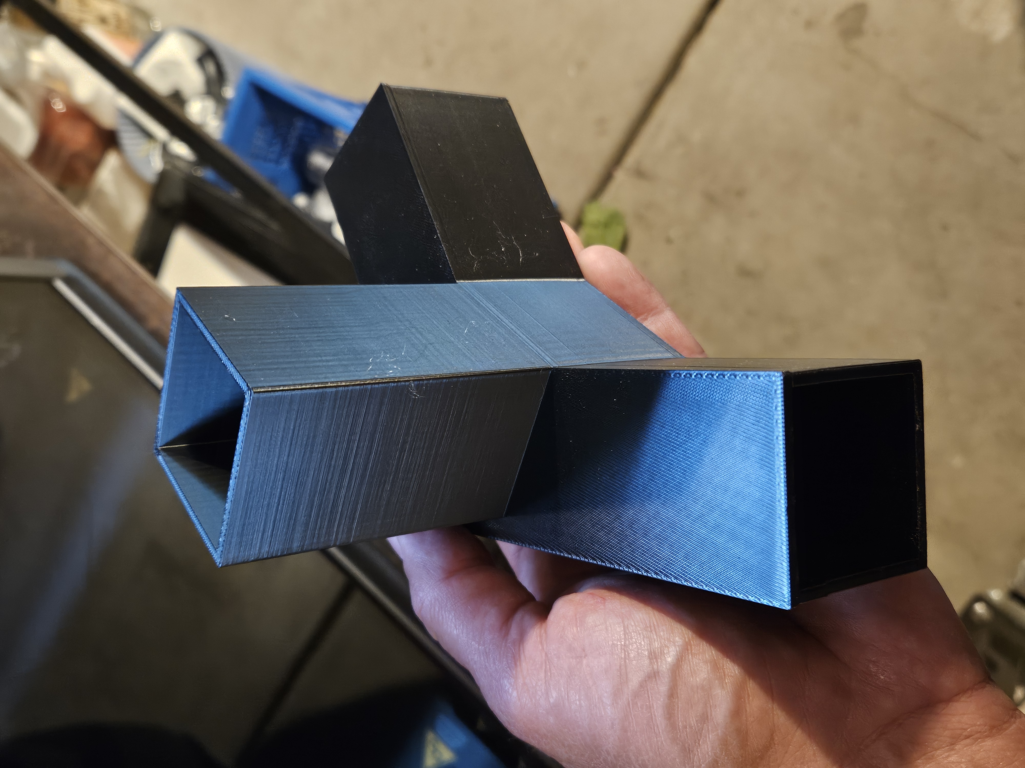 Miniatura 2 do modelo 3D Hexagon corner bracket