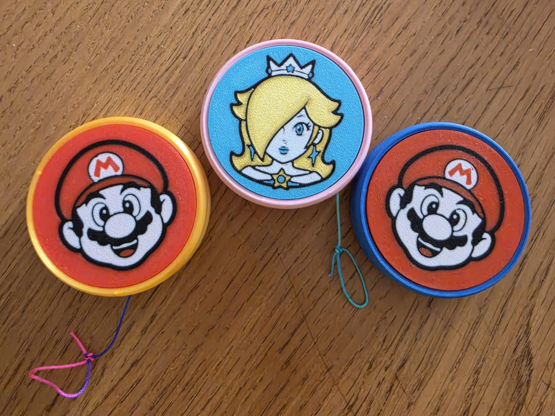 Yo-yo Mario Estela Rosalina Multicolor funcional